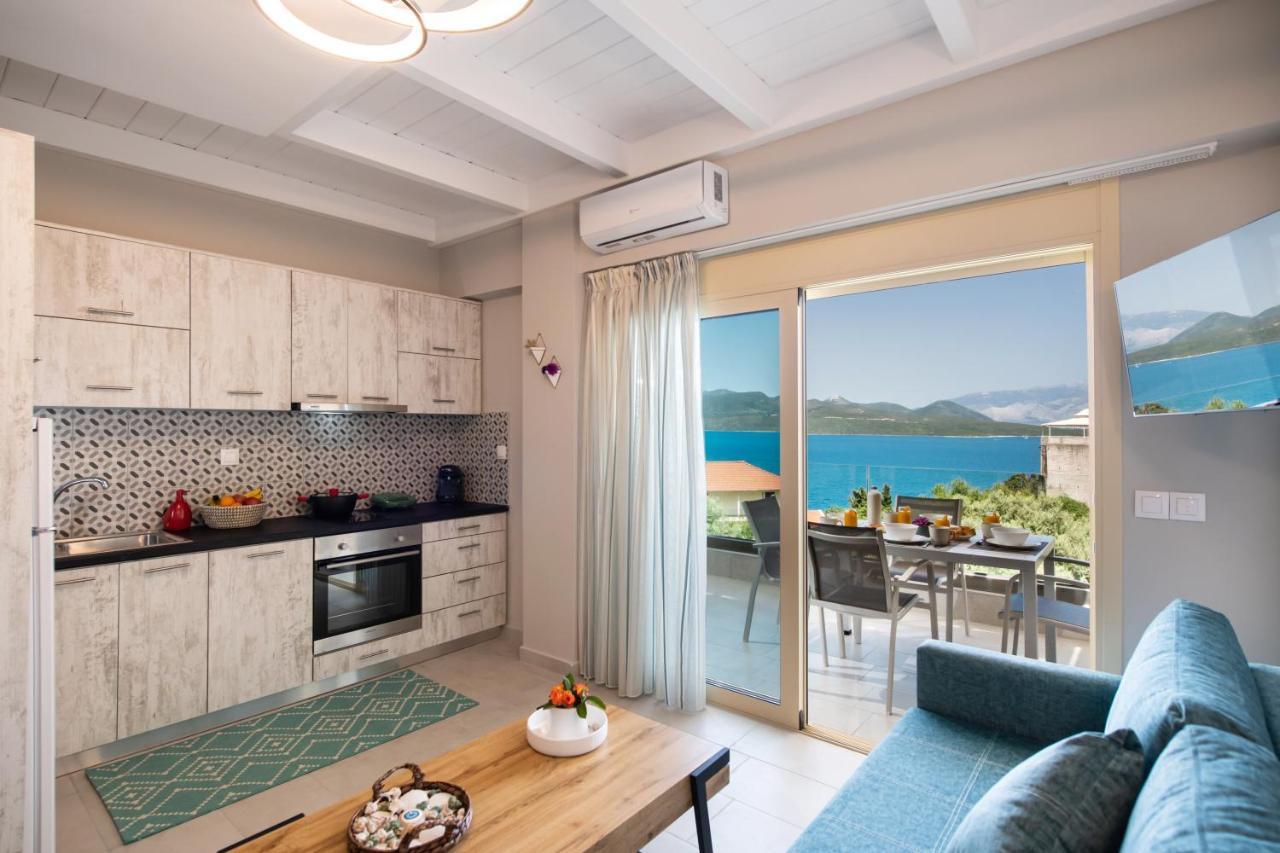 Bianco Stylish Maisonette Nikiana Bagian luar foto